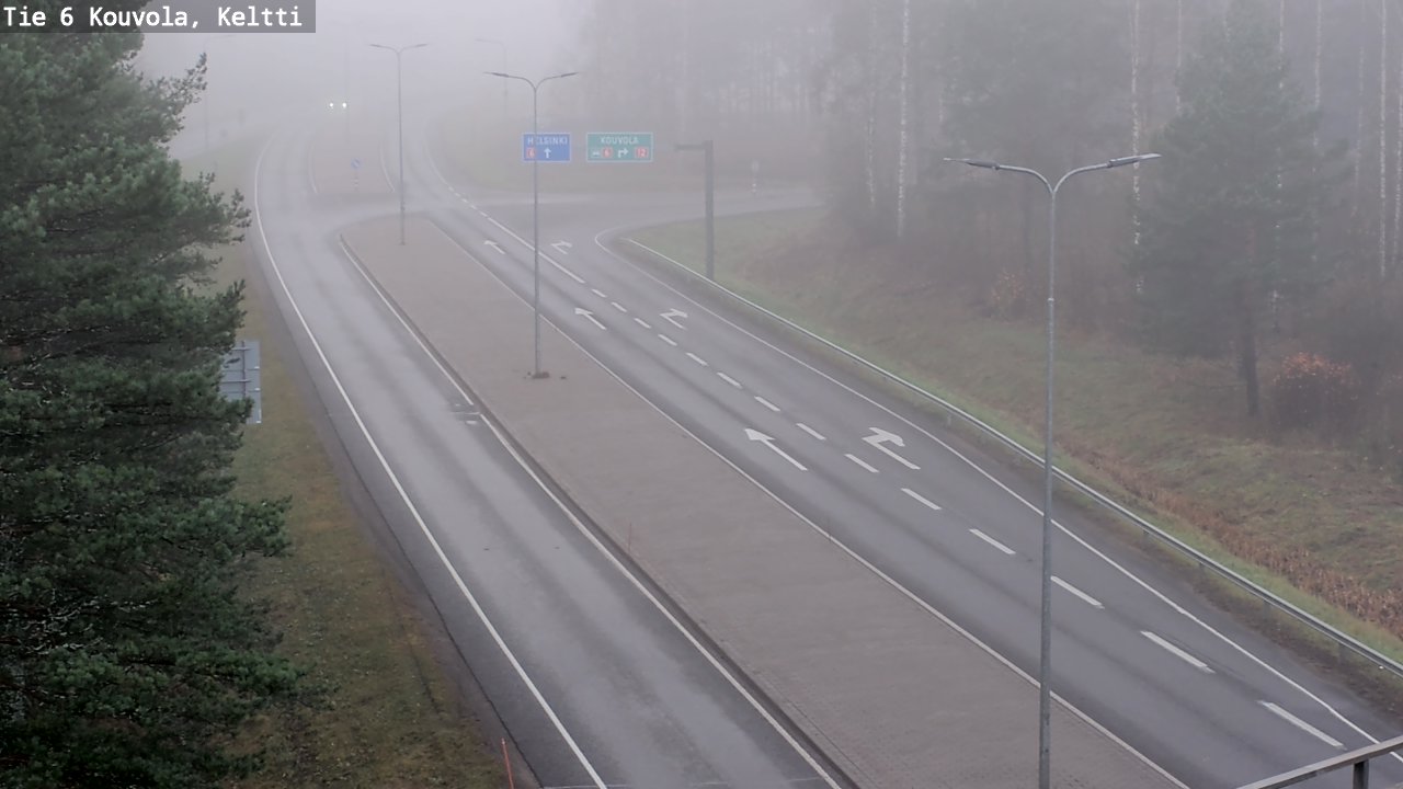 Kelikamerat Kuva Tie 6 Kouvola, Keltti, Kouvola, Kymenlaakso