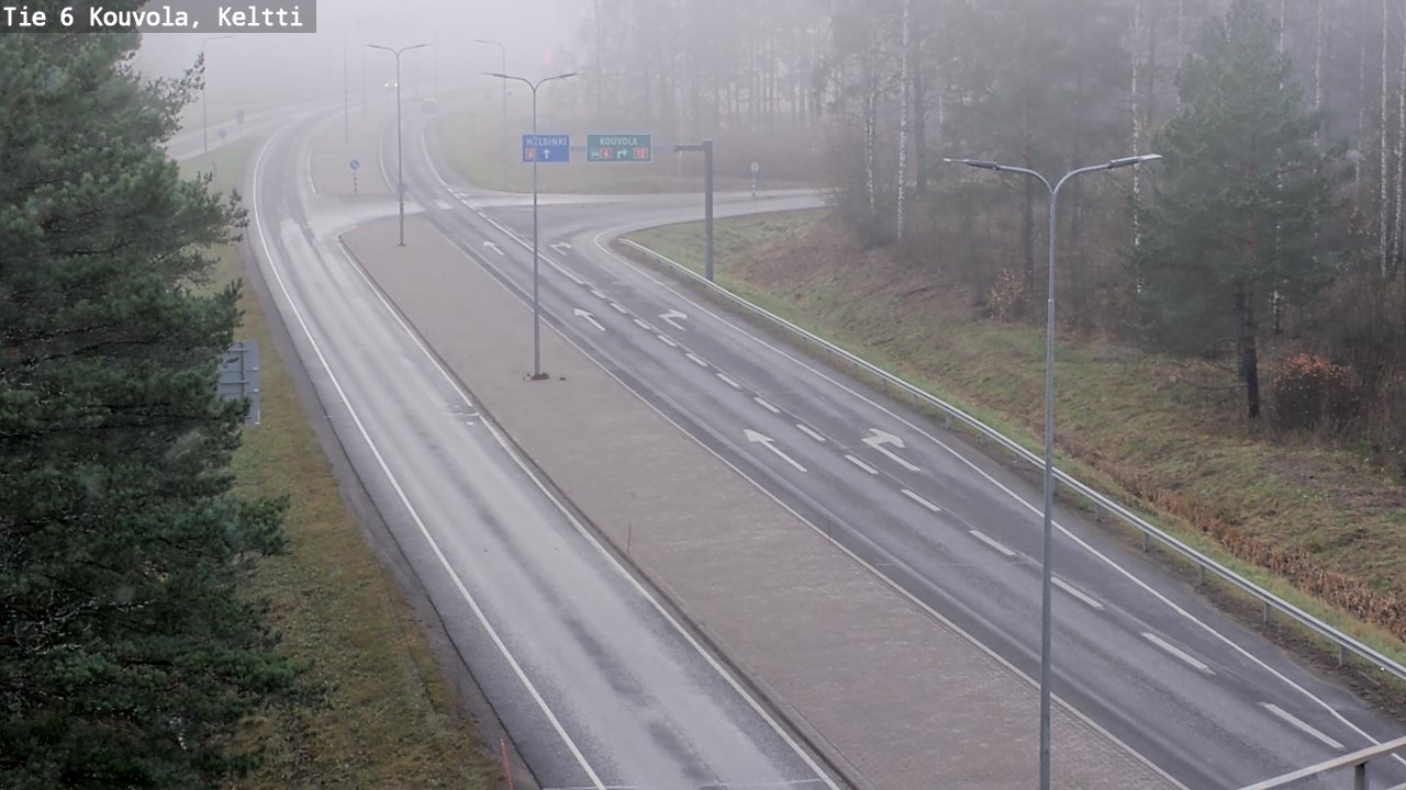 Kelikamerat Kuva Tie 6 Kouvola, Keltti, Kouvola, Kymenlaakso