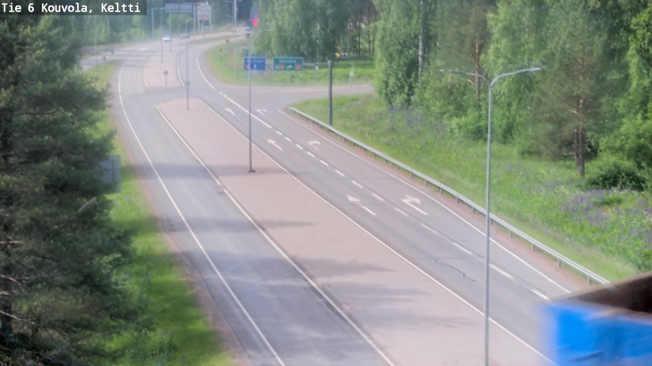 Kelikamerat Kuva Tie 6 Kouvola, Keltti, Kouvola, Kymenlaakso