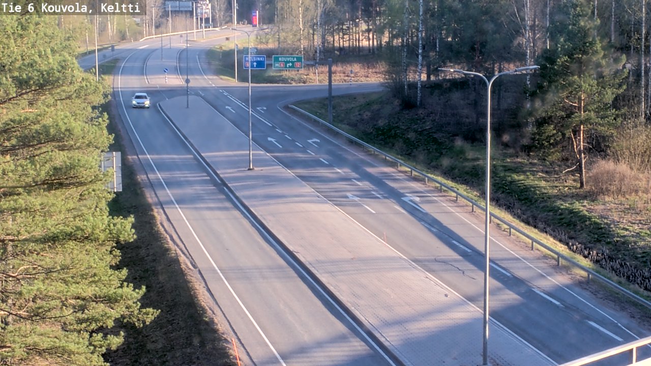 Kelikamerat Kuva Tie 6 Kouvola, Keltti, Kouvola, Kymenlaakso