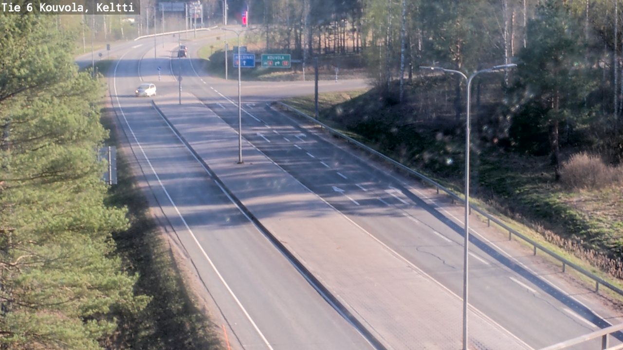 Kelikamerat Kuva Tie 6 Kouvola, Keltti, Kouvola, Kymenlaakso