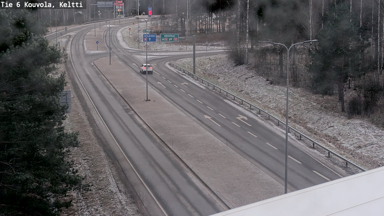 Kelikamerat Kuva Tie 6 Kouvola, Keltti, Kouvola, Kymenlaakso