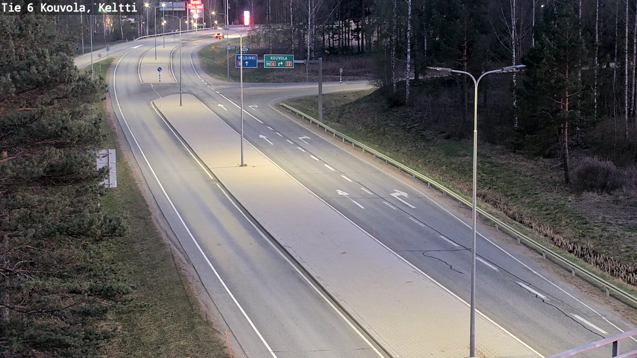 Kelikamerat Kuva Tie 6 Kouvola, Keltti, Kouvola, Kymenlaakso
