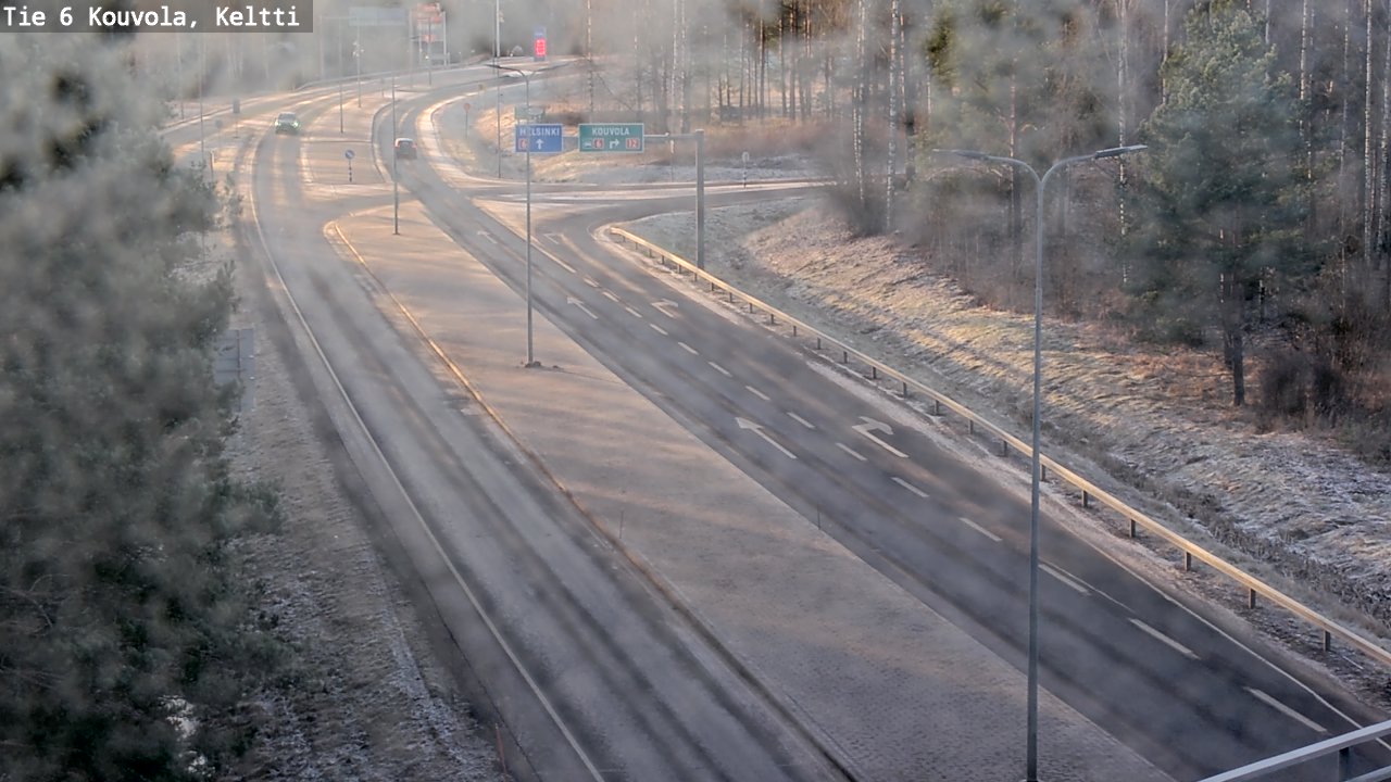 Kelikamerat Kuva Tie 6 Kouvola, Keltti, Kouvola, Kymenlaakso