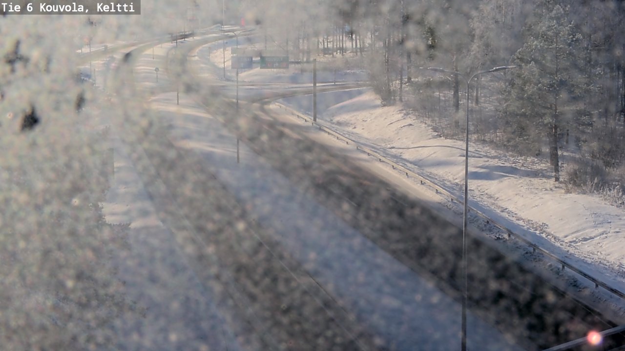 Weather Camera Image Road 6 Kouvola, Keltti, Kouvola, Kymenlaakso