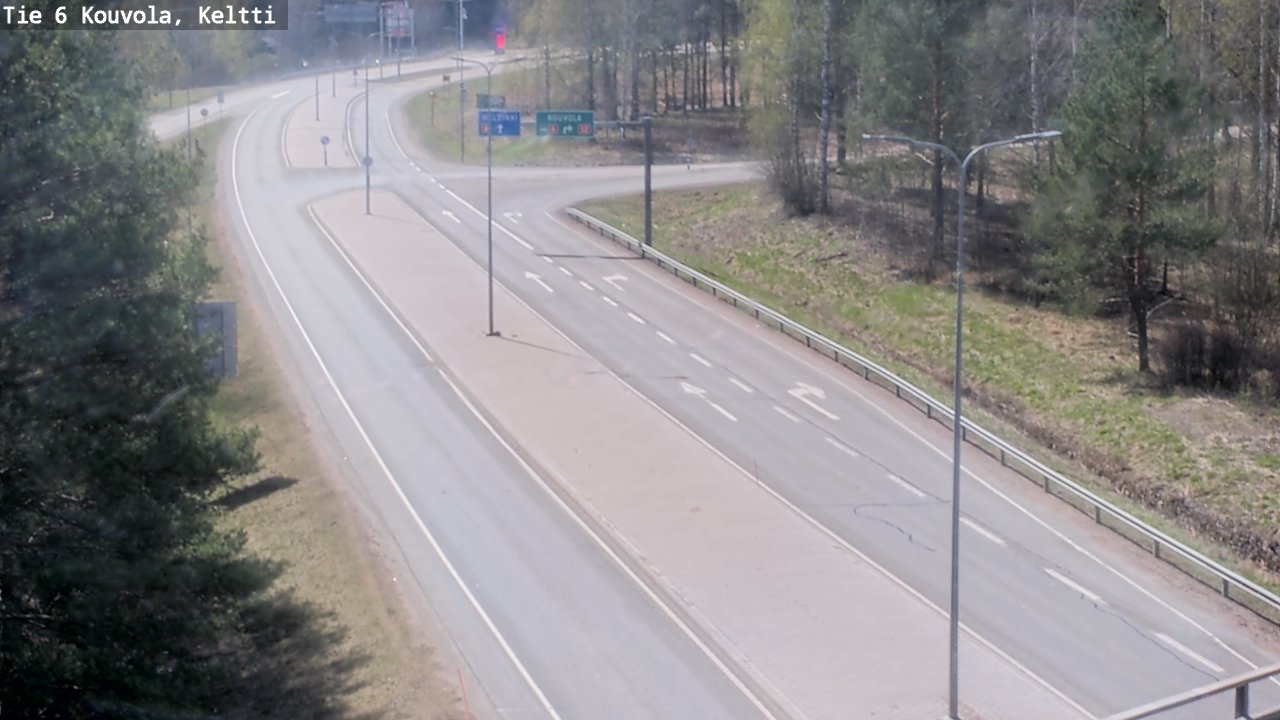 Kelikamerat Kuva Tie 6 Kouvola, Keltti, Kouvola, Kymenlaakso