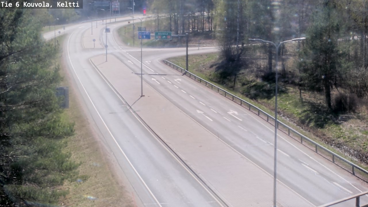 Kelikamerat Kuva Tie 6 Kouvola, Keltti, Kouvola, Kymenlaakso