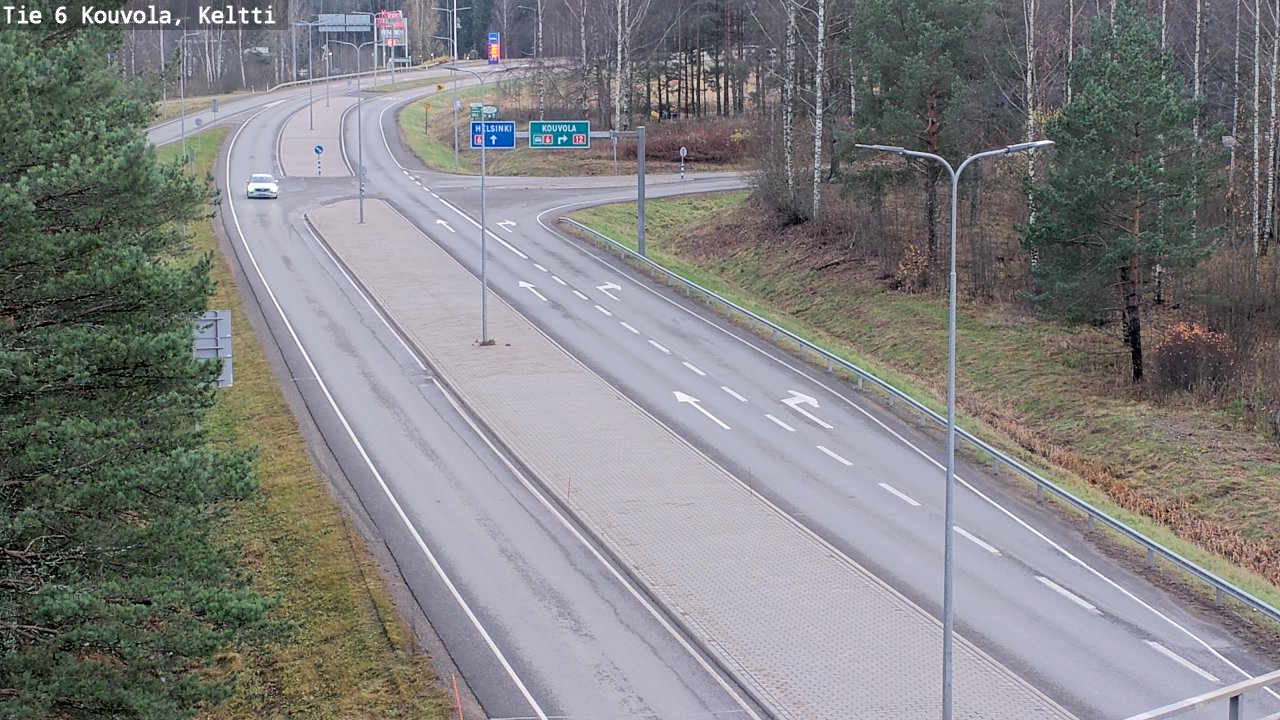 Kelikamerat Kuva Tie 6 Kouvola, Keltti, Kouvola, Kymenlaakso