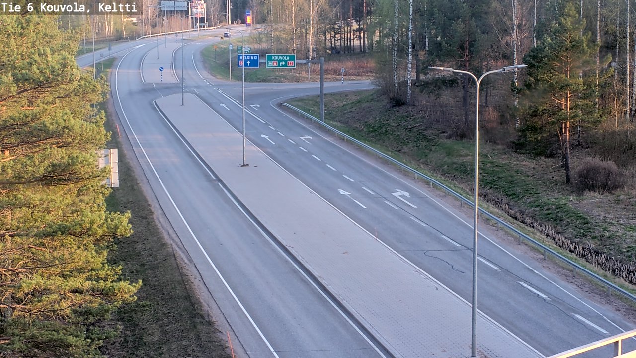 Kelikamerat Kuva Tie 6 Kouvola, Keltti, Kouvola, Kymenlaakso