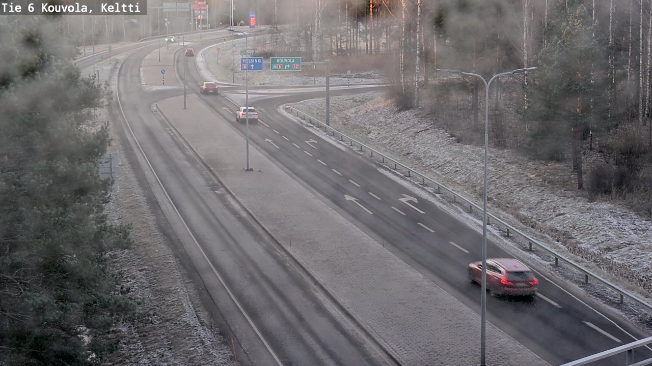 Kelikamerat Kuva Tie 6 Kouvola, Keltti, Kouvola, Kymenlaakso