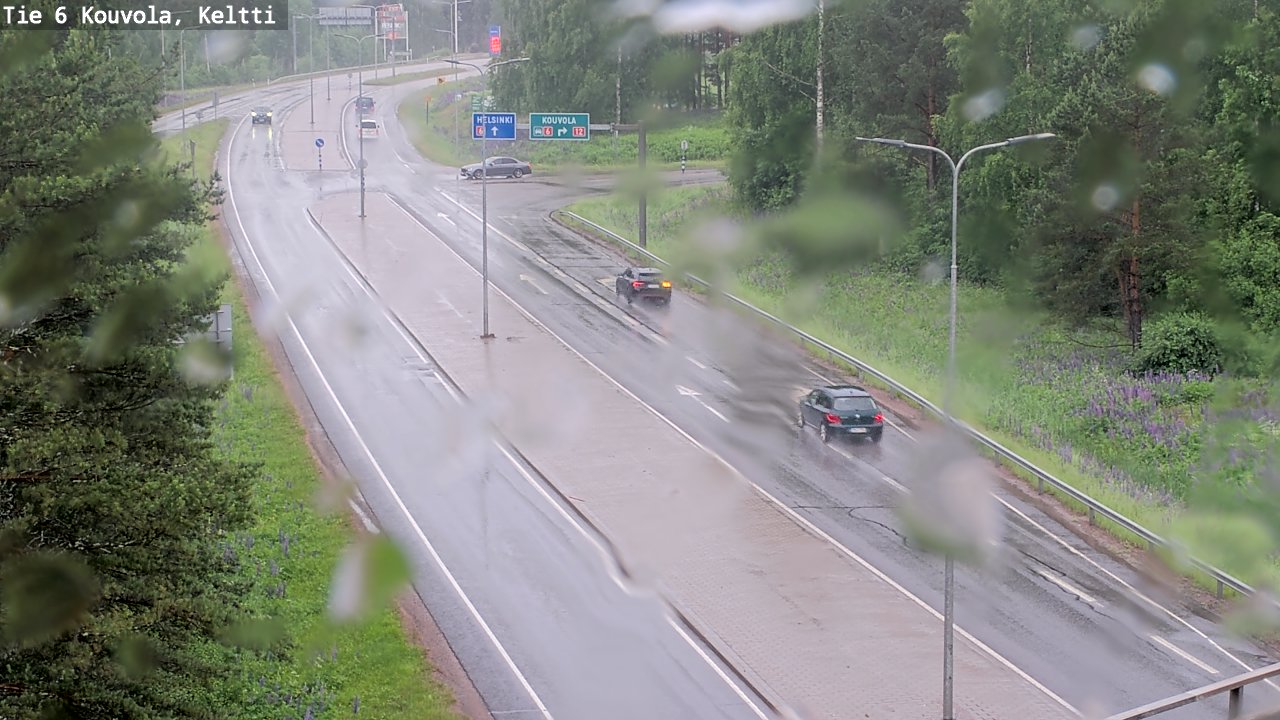 Weather Camera Image Road 6 Kouvola, Keltti, Kouvola, Kymenlaakso
