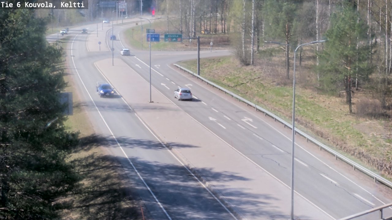 Kelikamerat Kuva Tie 6 Kouvola, Keltti, Kouvola, Kymenlaakso