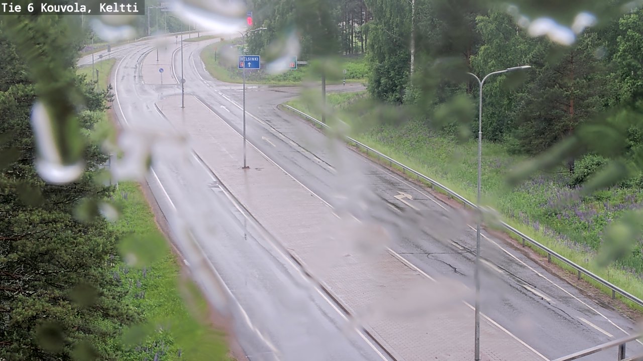 Weather Camera Image Väg 6 Kouvola,  Keltti, Kouvola, Kymenlaakso