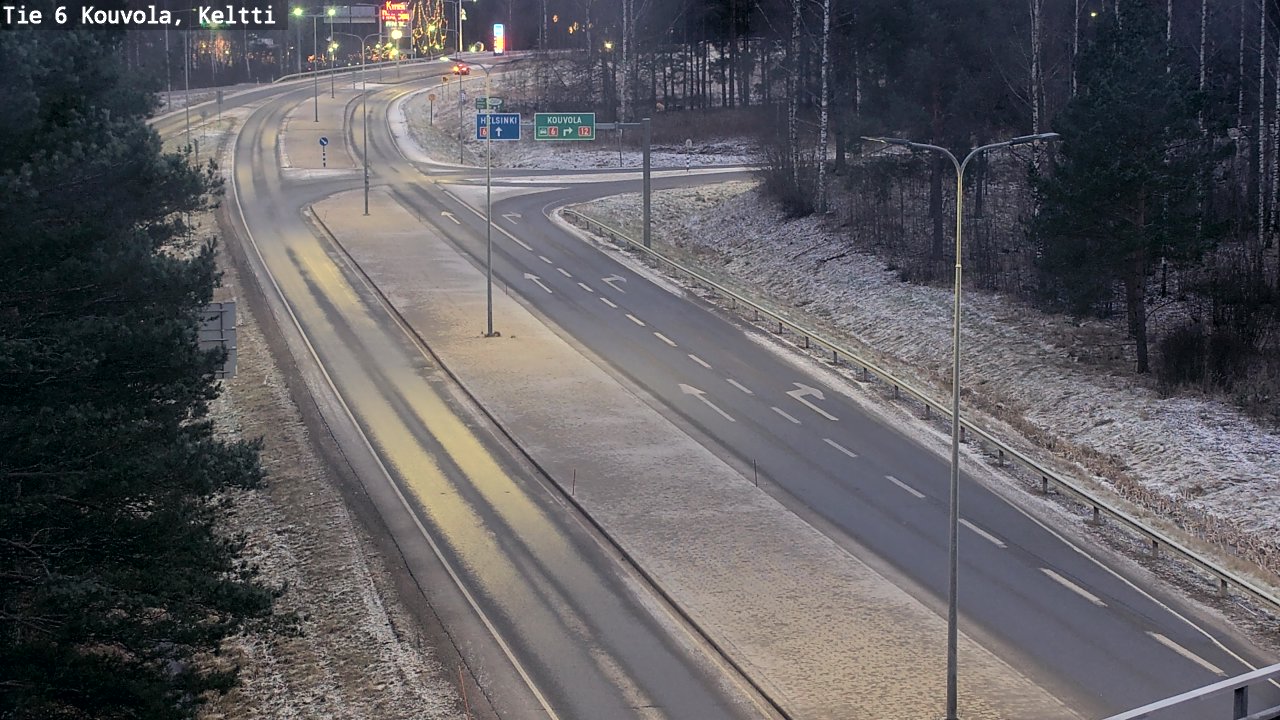 Kelikamerat Kuva Tie 6 Kouvola, Keltti, Kouvola, Kymenlaakso