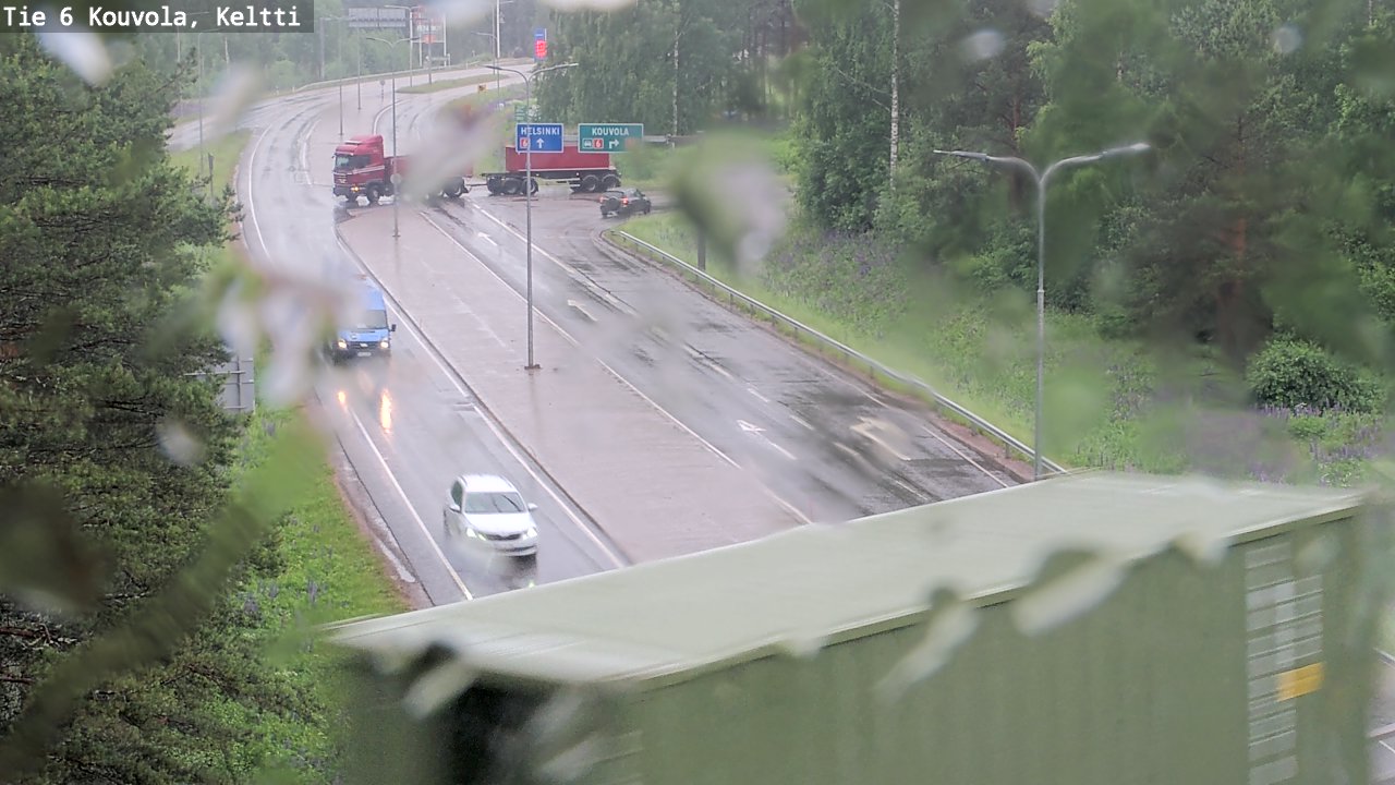 Weather Camera Image Road 6 Kouvola, Keltti, Kouvola, Kymenlaakso