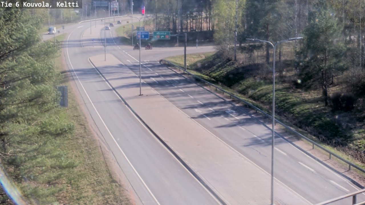 Kelikamerat Kuva Tie 6 Kouvola, Keltti, Kouvola, Kymenlaakso