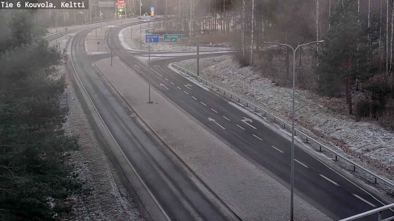 Kelikamerat Kuva Tie 6 Kouvola, Keltti, Kouvola, Kymenlaakso