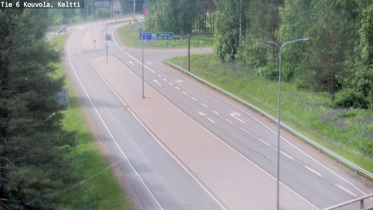 Kelikamerat Kuva Tie 6 Kouvola, Keltti, Kouvola, Kymenlaakso