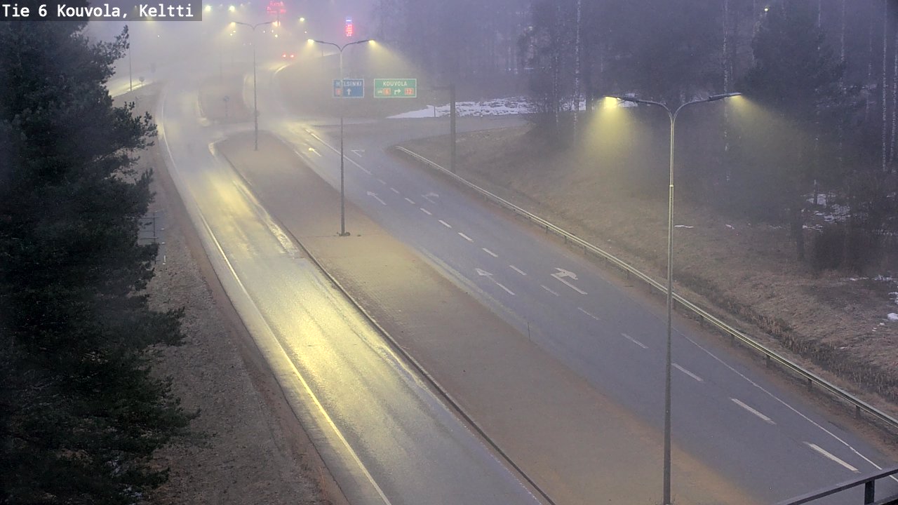 Kelikamerat Kuva Tie 6 Kouvola, Keltti, Kouvola, Kymenlaakso