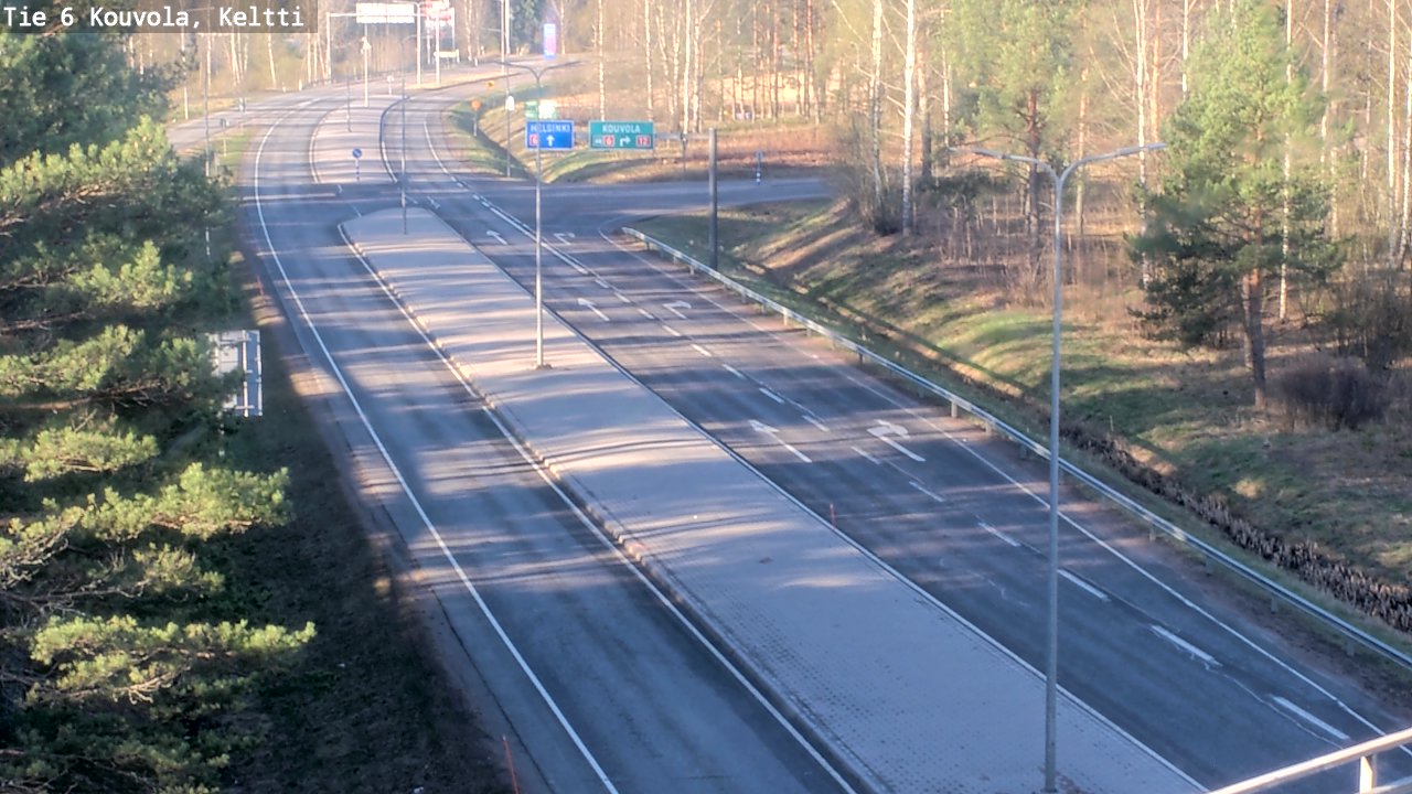 Kelikamerat Kuva Tie 6 Kouvola, Keltti, Kouvola, Kymenlaakso