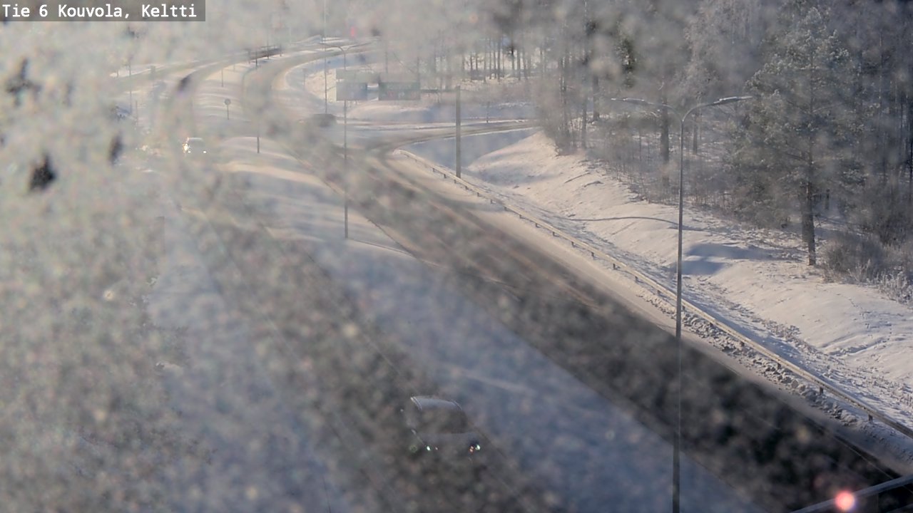 Weather Camera Image Road 6 Kouvola, Keltti, Kouvola, Kymenlaakso