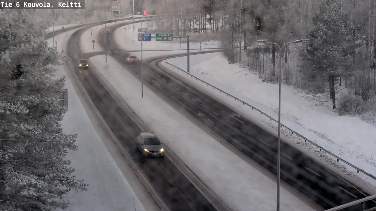 Kelikamerat Kuva Tie 6 Kouvola, Keltti, Kouvola, Kymenlaakso