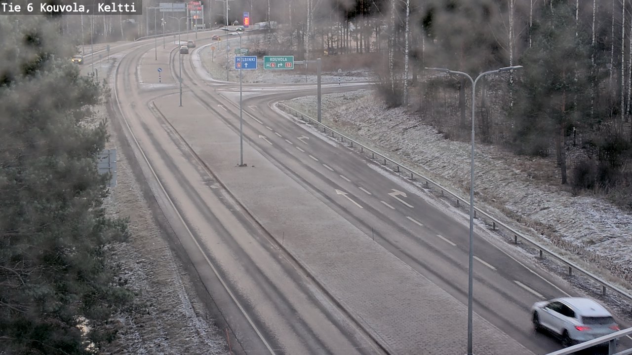 Kelikamerat Kuva Tie 6 Kouvola, Keltti, Kouvola, Kymenlaakso