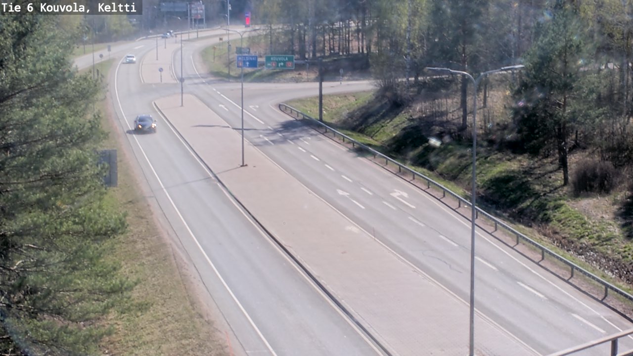 Kelikamerat Kuva Tie 6 Kouvola, Keltti, Kouvola, Kymenlaakso