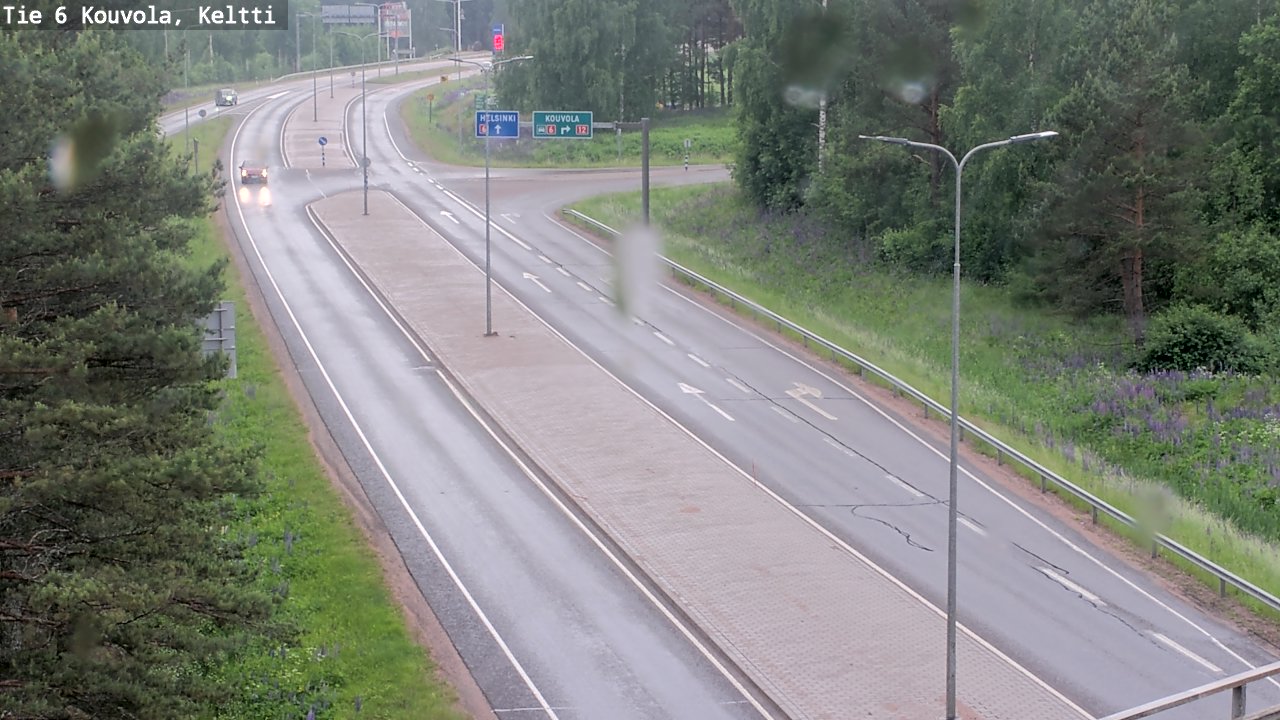 Kelikamerat Kuva Tie 6 Kouvola, Keltti, Kouvola, Kymenlaakso