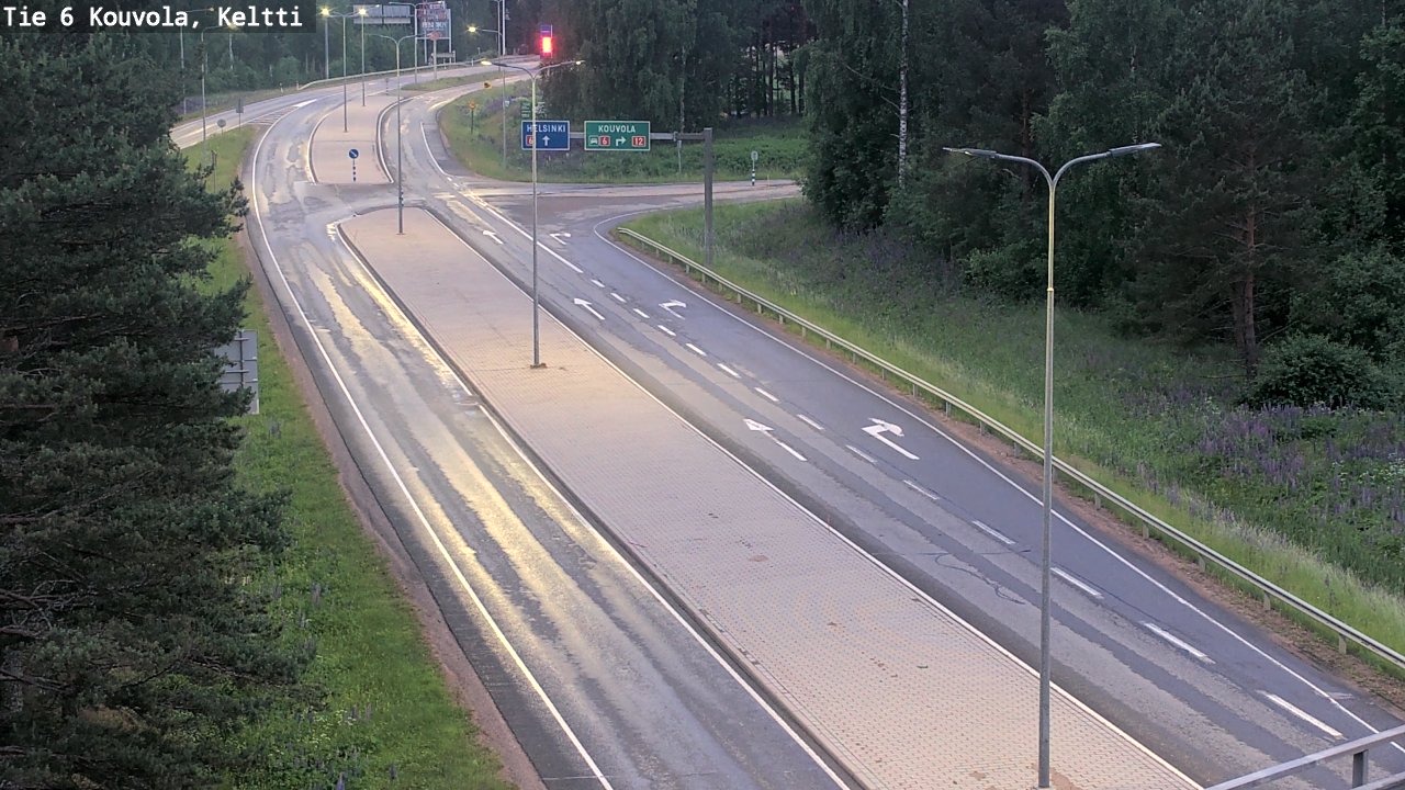 Kelikamerat Kuva Tie 6 Kouvola, Keltti, Kouvola, Kymenlaakso