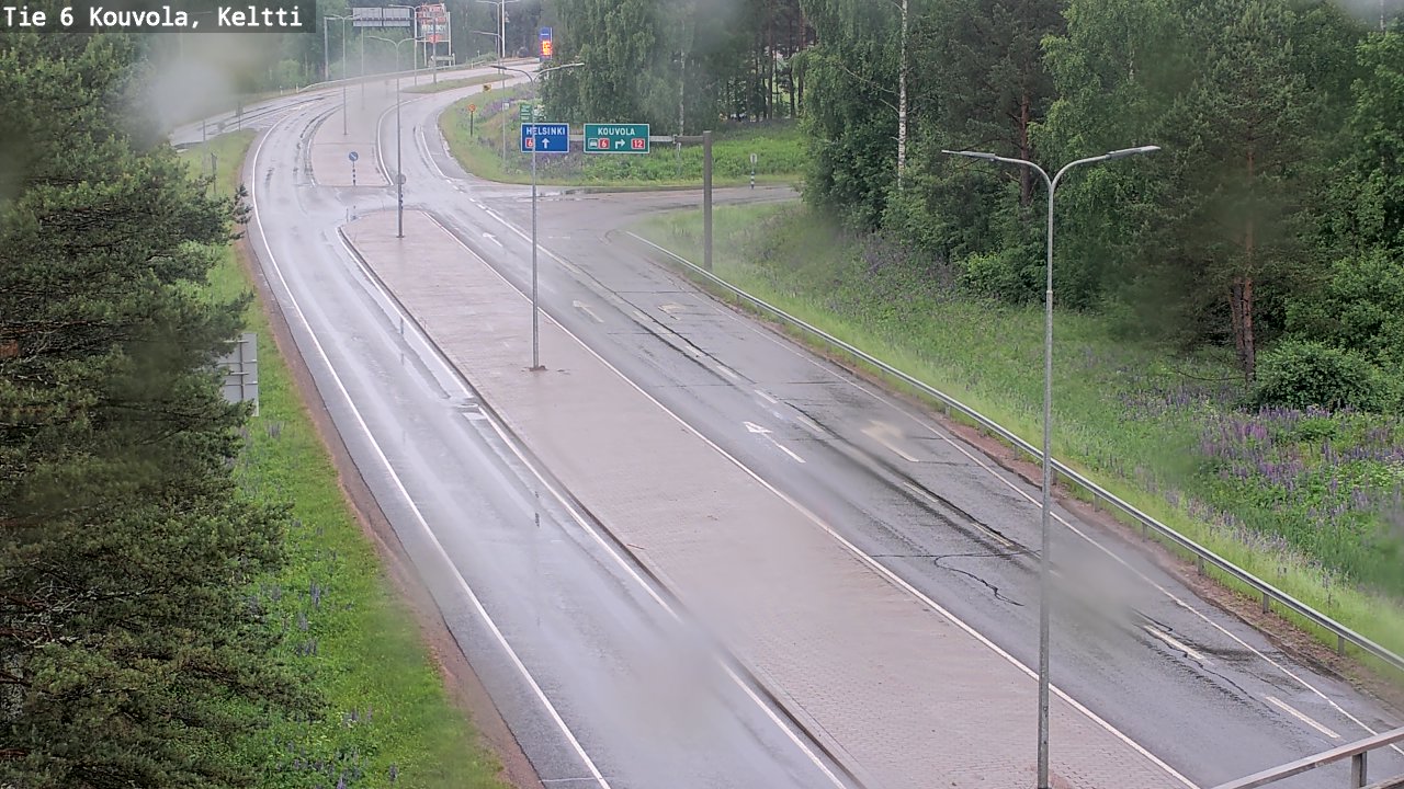Kelikamerat Kuva Tie 6 Kouvola, Keltti, Kouvola, Kymenlaakso