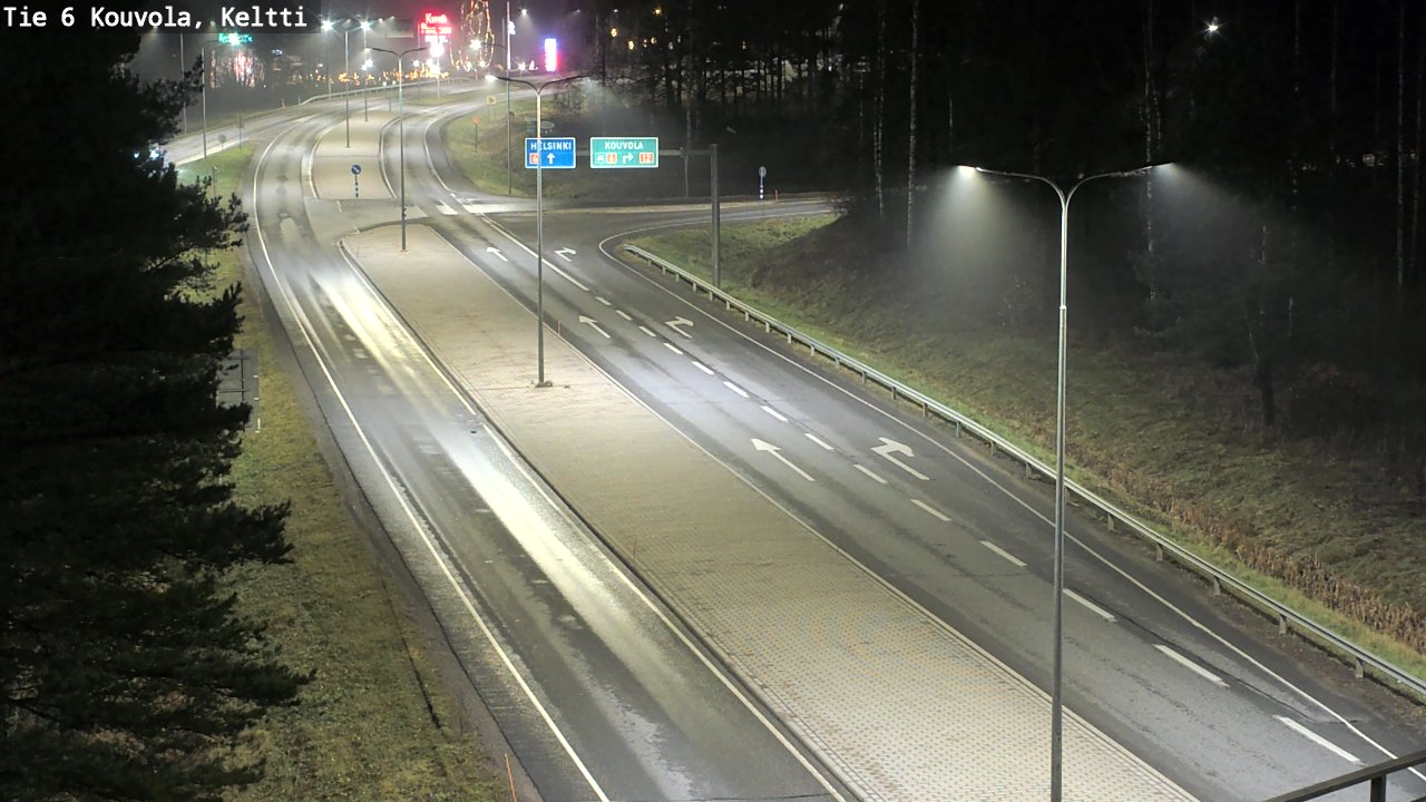 Kelikamerat Kuva Tie 6 Kouvola, Keltti, Kouvola, Kymenlaakso