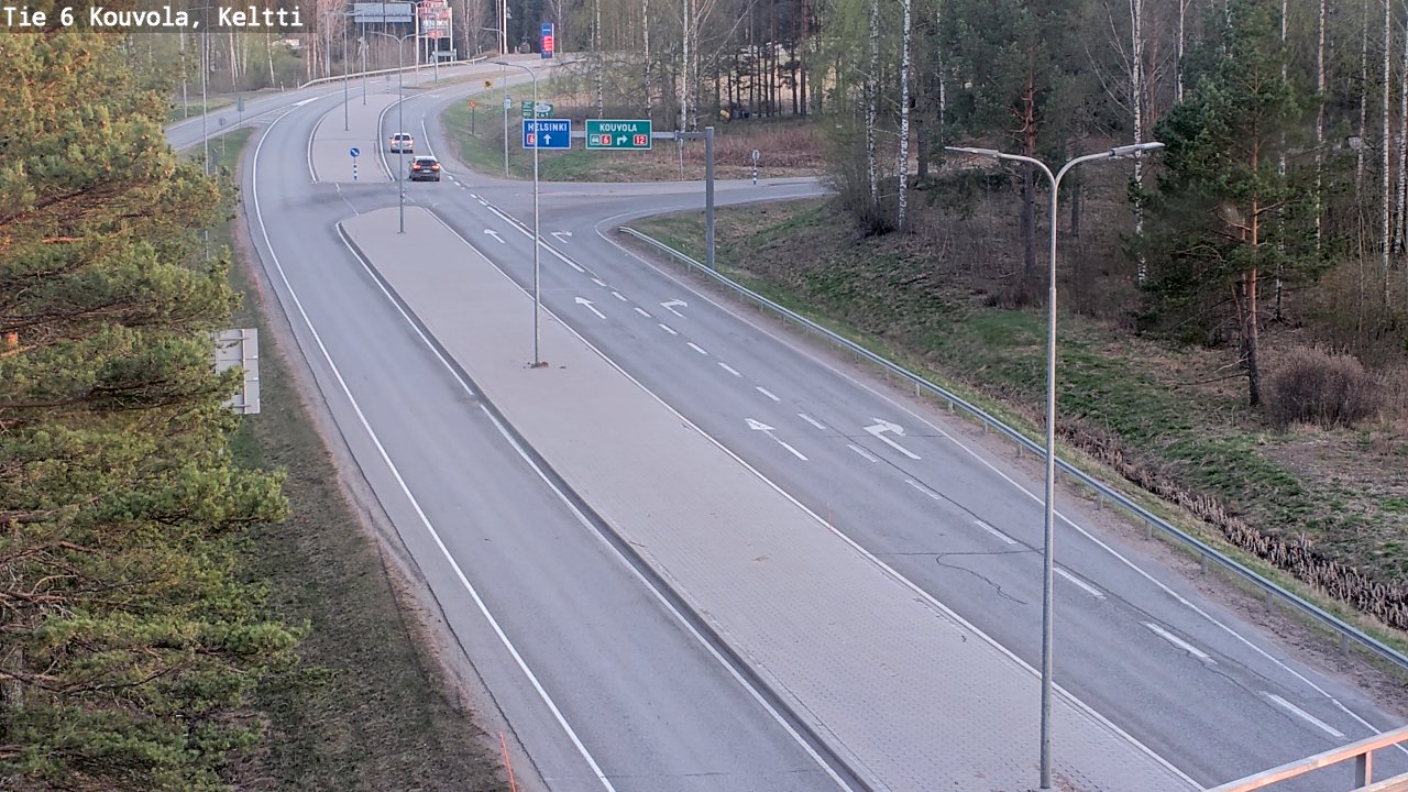 Kelikamerat Kuva Tie 6 Kouvola, Keltti, Kouvola, Kymenlaakso