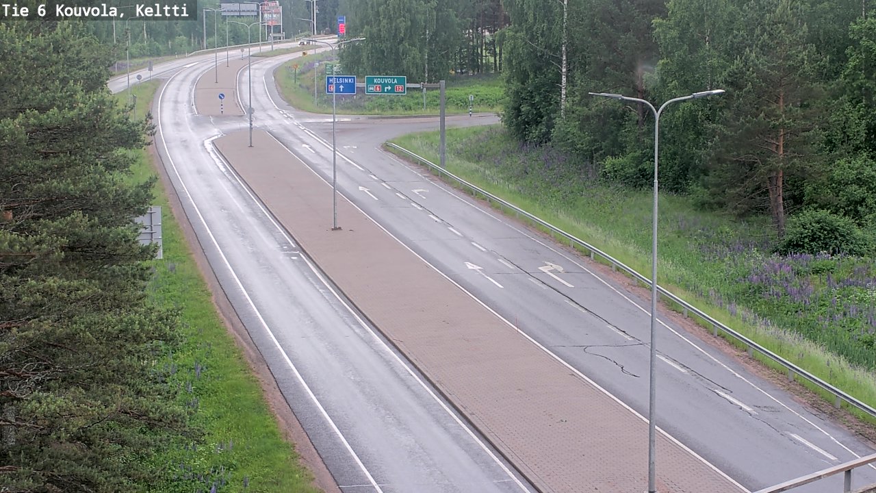 Kelikamerat Kuva Tie 6 Kouvola, Keltti, Kouvola, Kymenlaakso