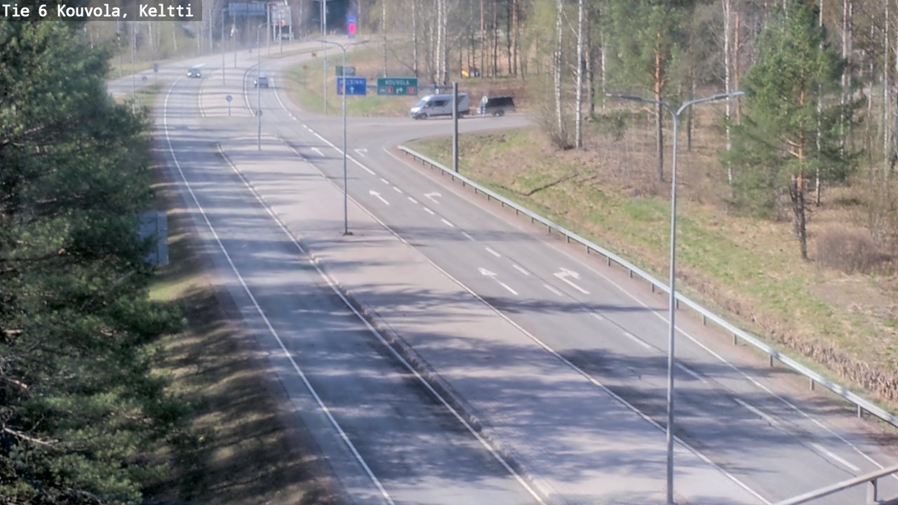 Kelikamerat Kuva Tie 6 Kouvola, Keltti, Kouvola, Kymenlaakso
