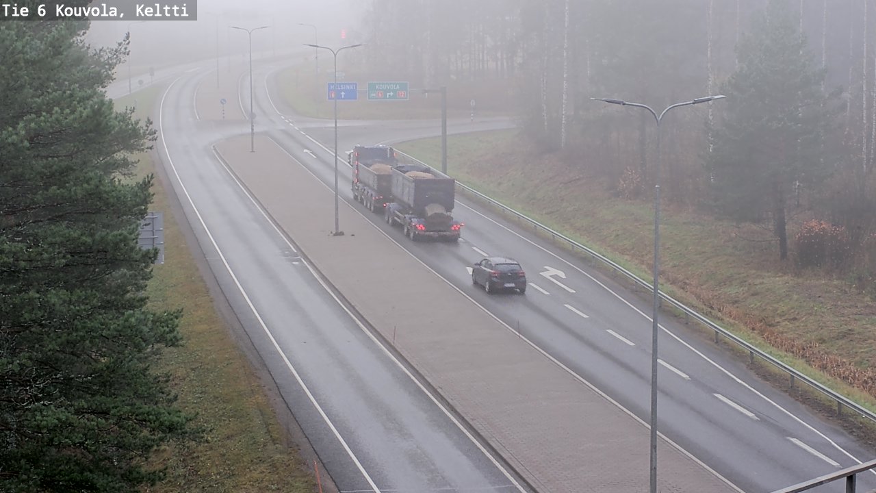 Kelikamerat Kuva Tie 6 Kouvola, Keltti, Kouvola, Kymenlaakso