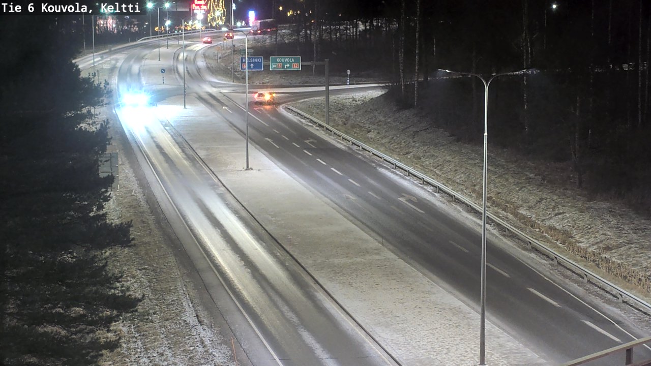 Kelikamerat Kuva Tie 6 Kouvola, Keltti, Kouvola, Kymenlaakso