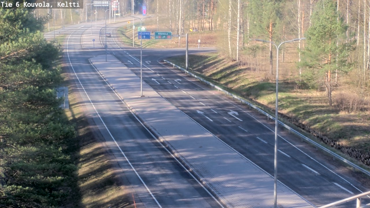 Kelikamerat Kuva Tie 6 Kouvola, Keltti, Kouvola, Kymenlaakso