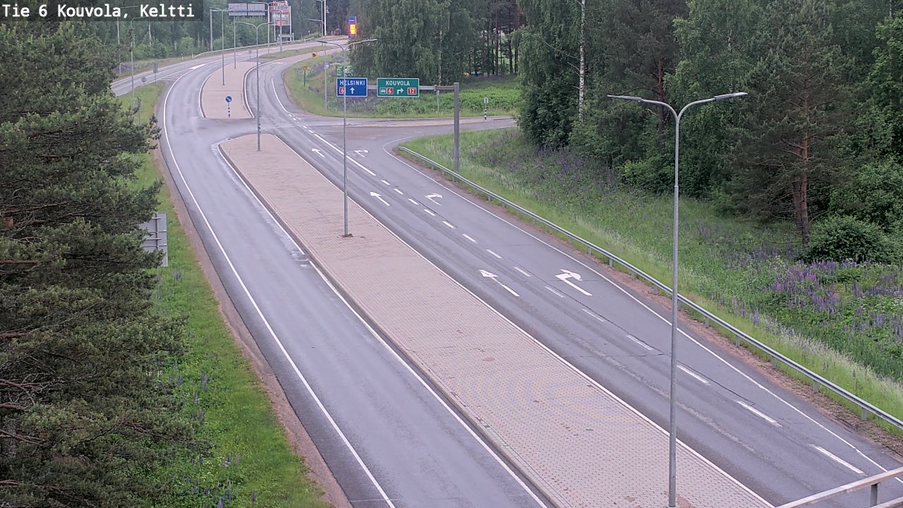Kelikamerat Kuva Tie 6 Kouvola, Keltti, Kouvola, Kymenlaakso