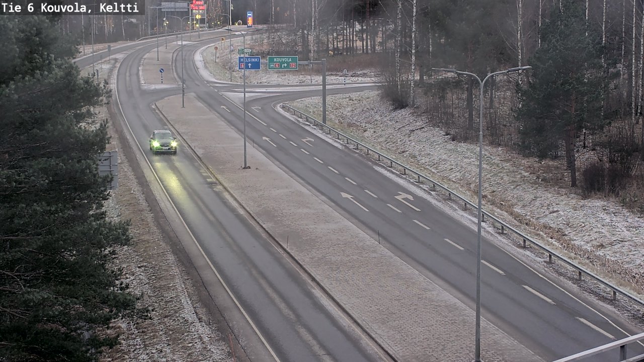 Kelikamerat Kuva Tie 6 Kouvola, Keltti, Kouvola, Kymenlaakso