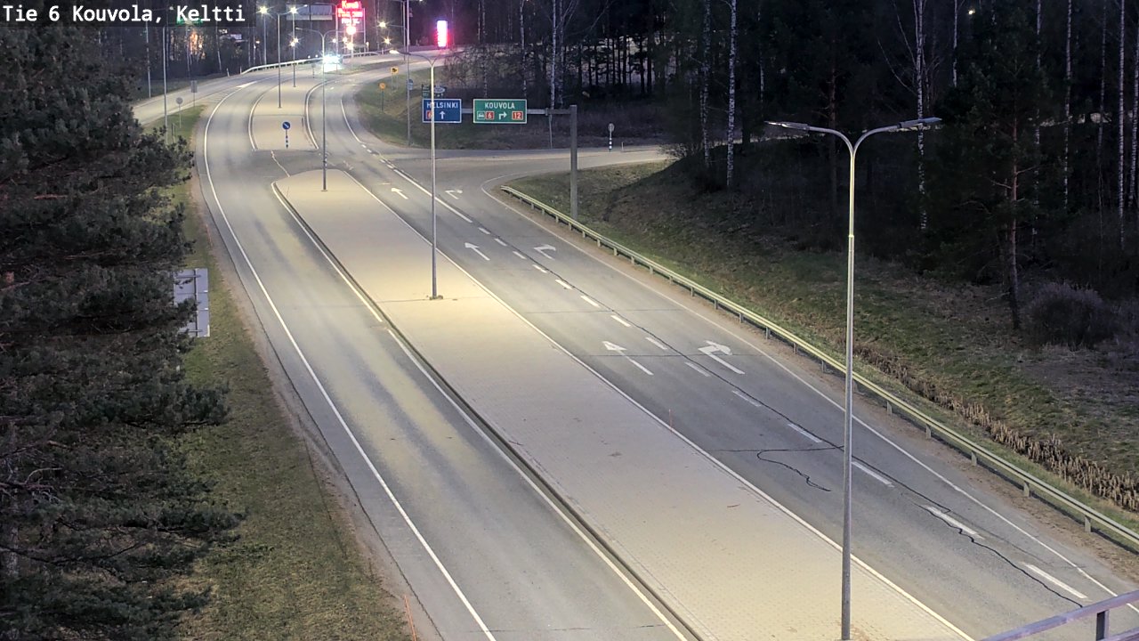 Kelikamerat Kuva Tie 6 Kouvola, Keltti, Kouvola, Kymenlaakso