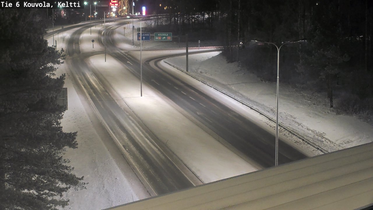 Kelikamerat Kuva Tie 6 Kouvola, Keltti, Kouvola, Kymenlaakso