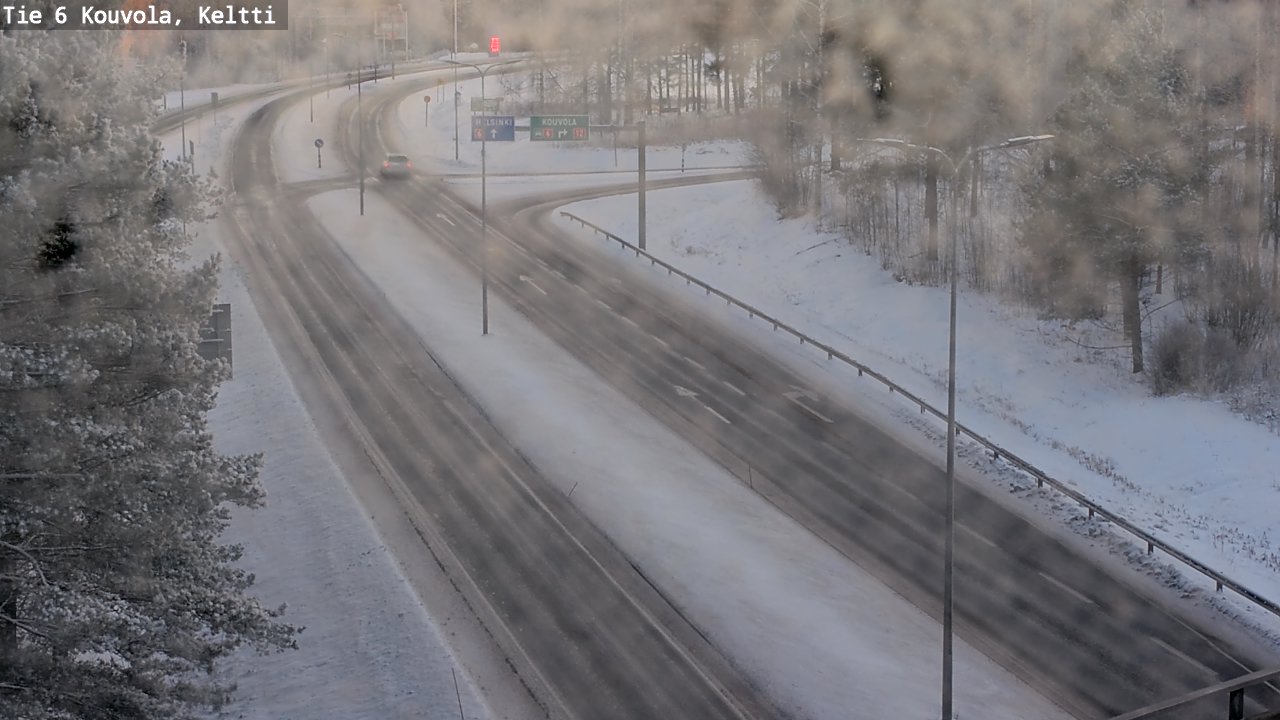 Kelikamerat Kuva Tie 6 Kouvola, Keltti, Kouvola, Kymenlaakso