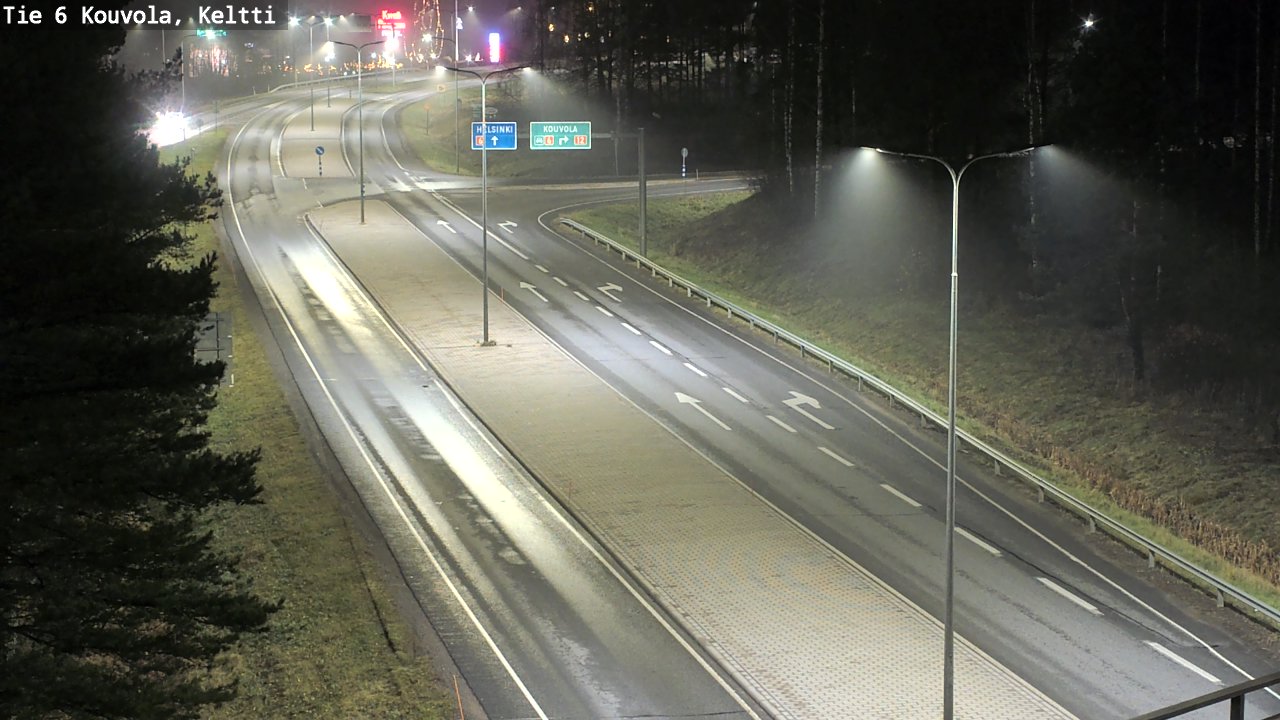 Kelikamerat Kuva Tie 6 Kouvola, Keltti, Kouvola, Kymenlaakso