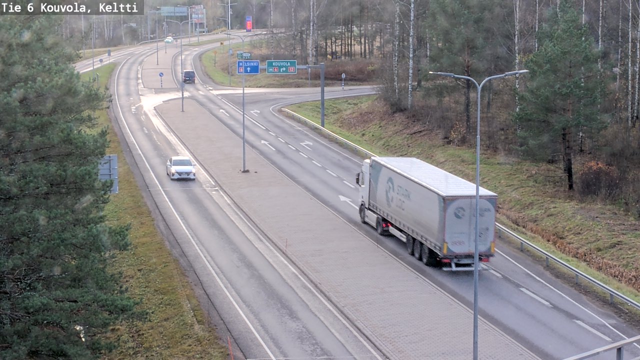 Kelikamerat Kuva Tie 6 Kouvola, Keltti, Kouvola, Kymenlaakso