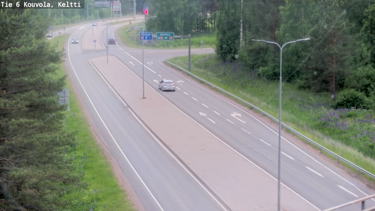 Kelikamerat Kuva Tie 6 Kouvola, Keltti, Kouvola, Kymenlaakso