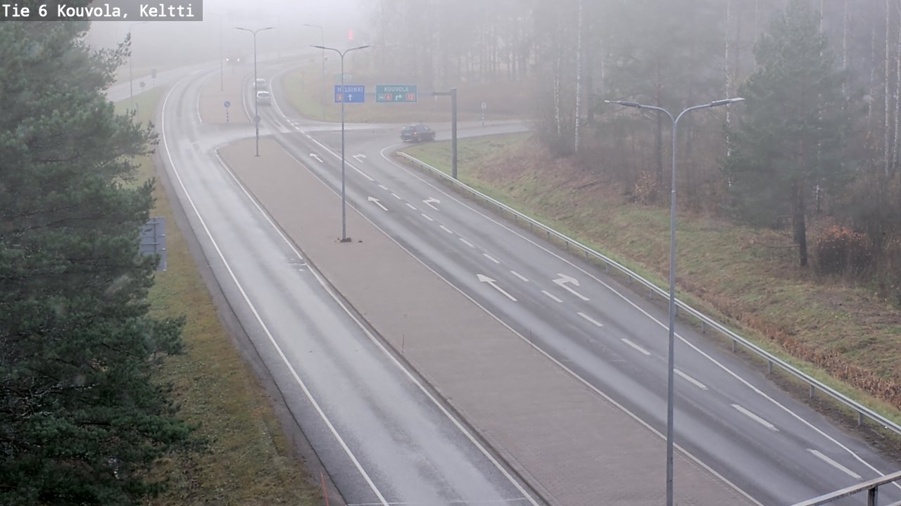 Kelikamerat Kuva Tie 6 Kouvola, Keltti, Kouvola, Kymenlaakso