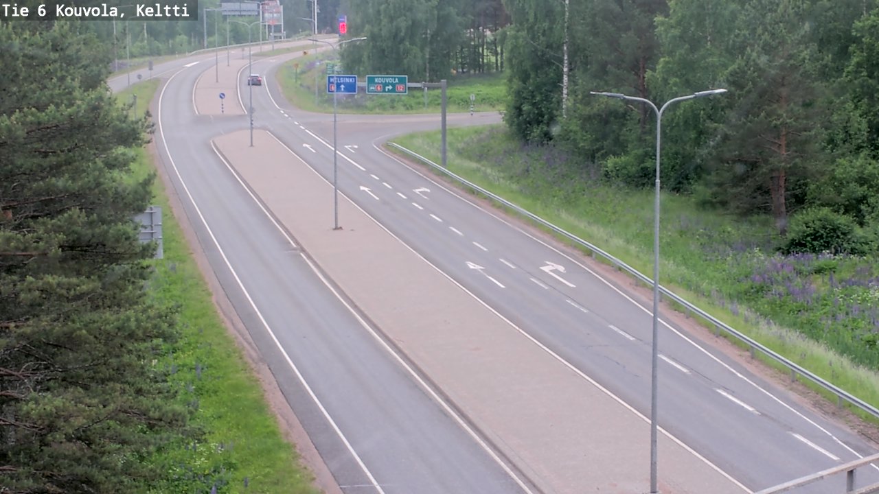Kelikamerat Kuva Tie 6 Kouvola, Keltti, Kouvola, Kymenlaakso