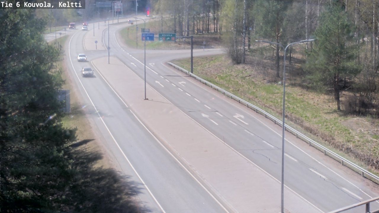 Kelikamerat Kuva Tie 6 Kouvola, Keltti, Kouvola, Kymenlaakso