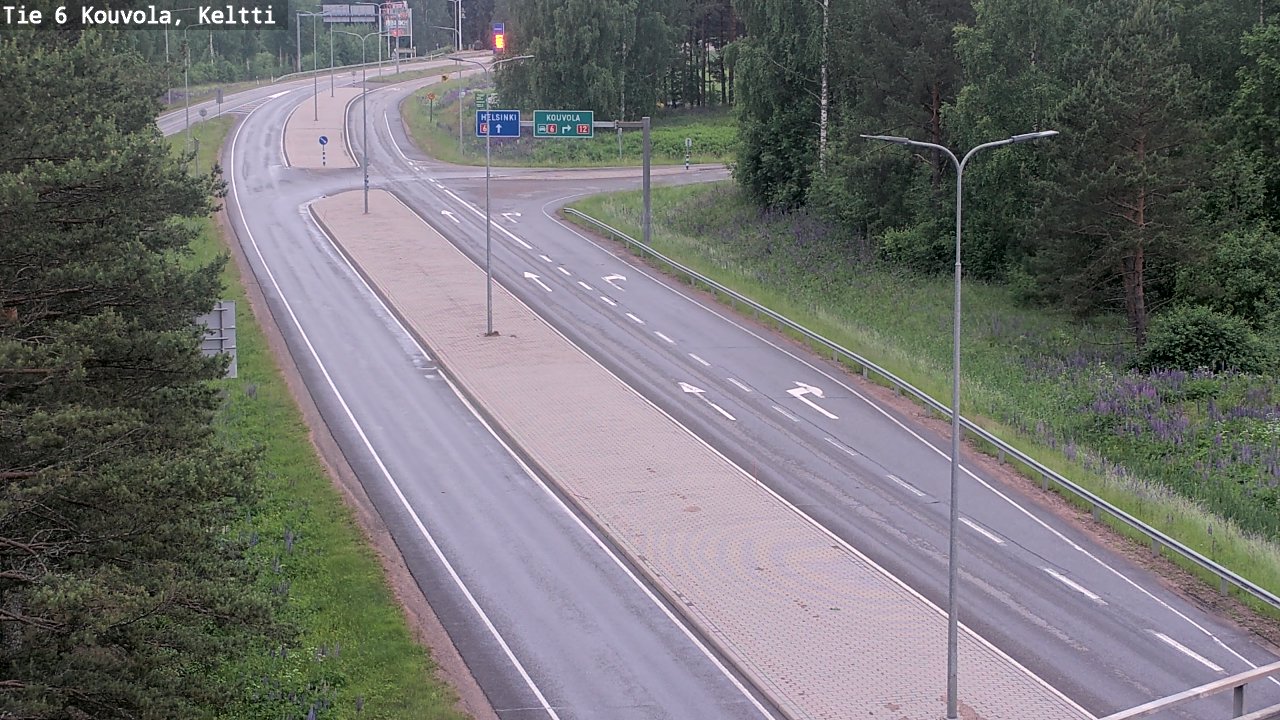 Kelikamerat Kuva Tie 6 Kouvola, Keltti, Kouvola, Kymenlaakso